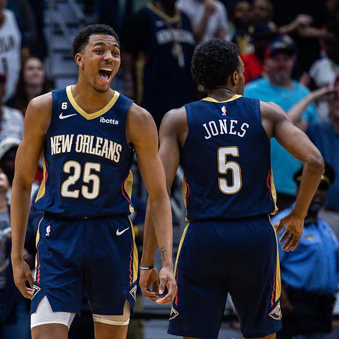 Trey Murphy and Herb Jones